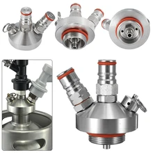 Распределитель пива из нержавеющей стали Мини кран бочонка шаровой замок шланг вина