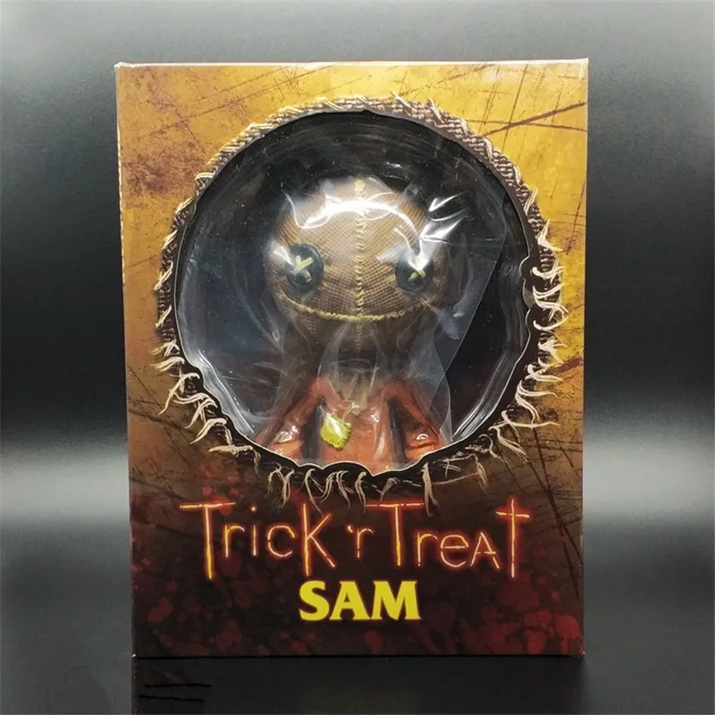 6 дюймов TRICK'R TREAT Sam украшение автомобиля украшения автомобиля аксессуары для интерьера украшение подарок на день рождения игрушка для домашнего декора для автомобиля - Название цвета: With Gift Box