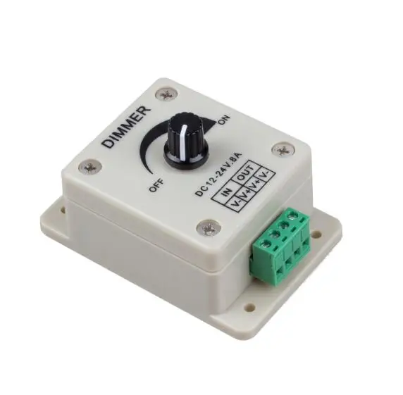 8A 1key dimmer 8A/30A светодиодный диммер 3key 11key пульта дистанционного управления DC12V 24V Регулируемый переключатель яркости для одного Цвет 5050 3528 светодиодный полосы света - Цвет: 8A 1key dimmer