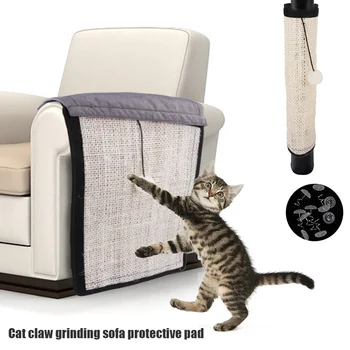 

Cat Scratcher Board Grinding Claw Mat Furniture Sofa Protection Shield Pad L9 #2