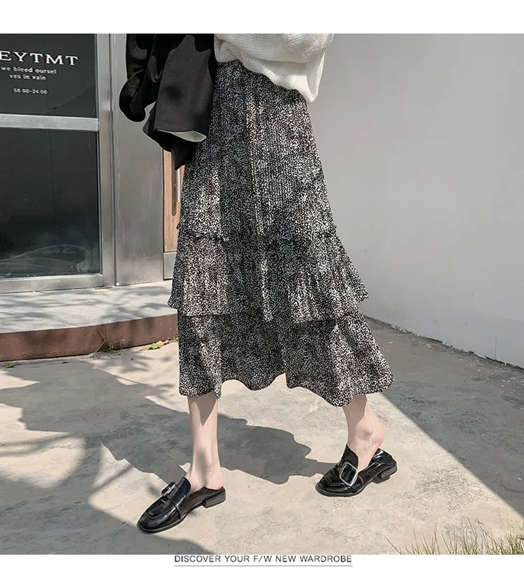 WS11396, модные женские юбки,, Подиумные, Роскошные, известный бренд, Европейский дизайн, вечерние, стильная женская одежда - Цвет: Черный