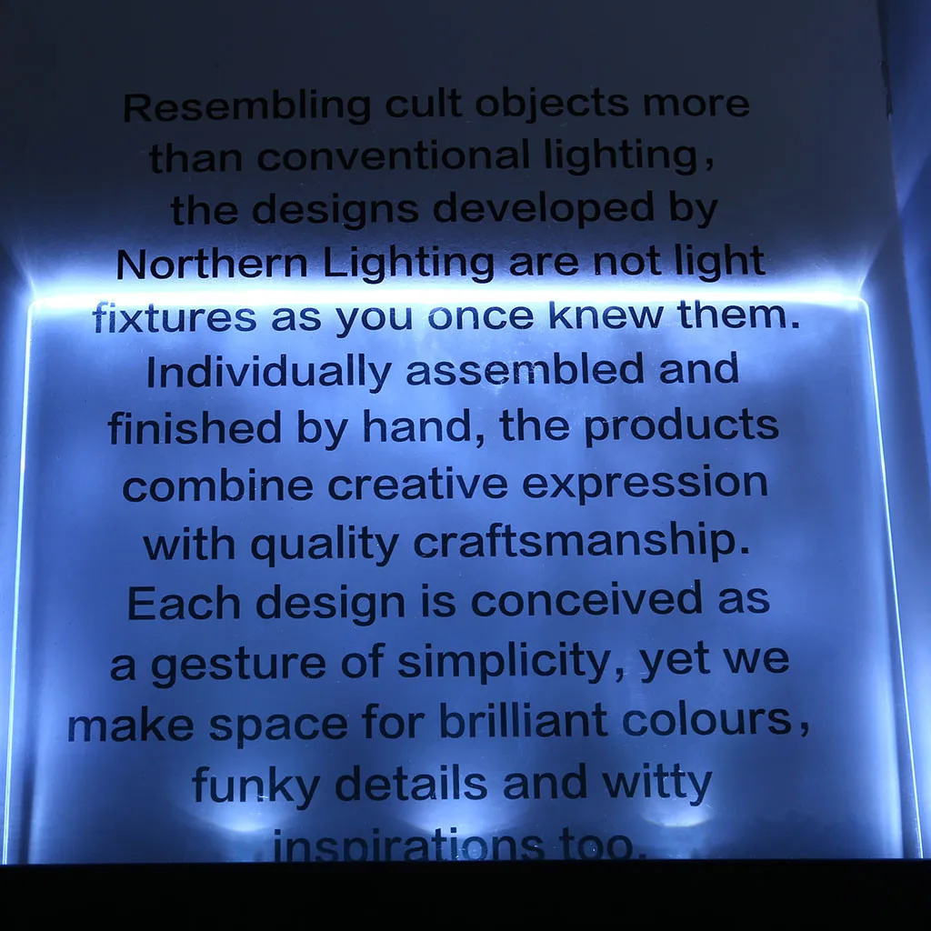 Kreative LED Buch Licht Leselampe Nacht Flache Platten Spielraum Panel Lampe DHL 