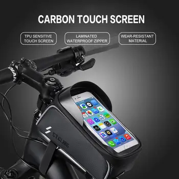 

Professional Bicycle Mountain Bike Touch Screen Waterproof Mobile Phone Holder Bag Cycling Navigation Pack Cycling Equipment