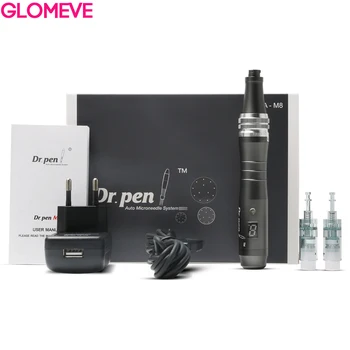 

Dr.Pen Ultima M8 Electric Derma Roller Micro Needling Pen Mesotherapy Auto Micro Needle Cartridge with 16pin Skin Care Kit Tools
