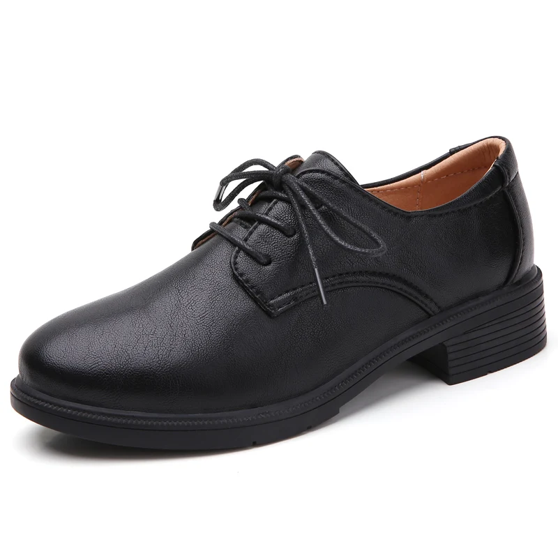 New Breathable Genuine Leather Flats Shoes Woman Sneakers Tenis Feminino Nurse Peas Flats Shoes Plus Size Women Shoes*862