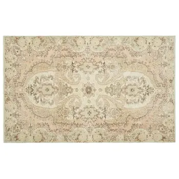 

Handmade Beige Vintage English English Area Rug 170x273 Cm-5'7''X8'11''