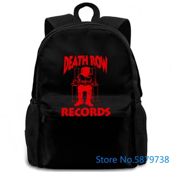 

Death Row Records Rap Hip Hop 1990s Reprint New Classic Round Collar women men backpack laptop travel school adult
