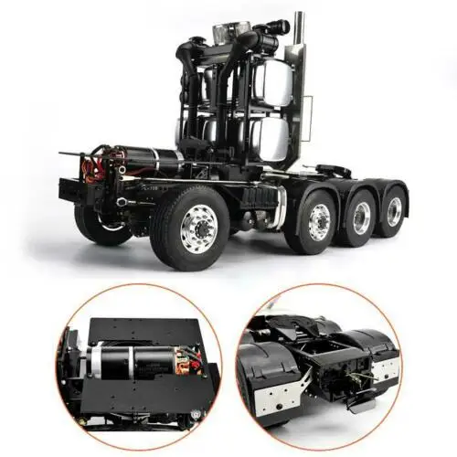 

LESU 1/14 8*8 Metal Heavy-Duty Chassis for RC Tamiyaya Tractor Truck Toy Model TOUCAN HOBBY TH02554-SMT5