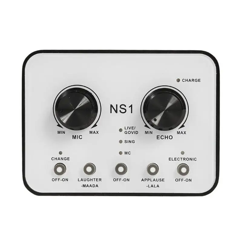 Емкостная Звуковая карта для микрофона Ns1 мобильный телефон Streamer звуковая прямой