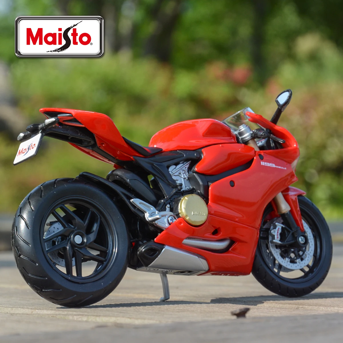 Maisto 1:12 Diavel 1199 Panigale Die Cast Vehicles Collectible Hobbies Motorcycle Model Toys 4