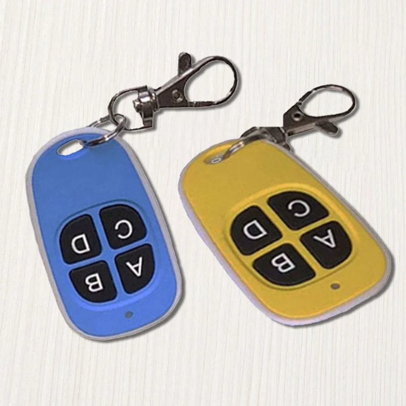 W Ultralight Wireless 433Mhz Remote Control Copy Code Remote 4 Channel Electric Cloning Gate Garage Door Auto For chipset PT2262