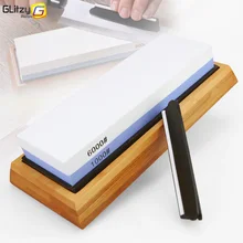 Ножи точильный камень двойная сторона ножей, точильный камень, профессиональный Кухня заточка мясорубки точильный камень 240 400 600 800 1000 6000# хонинговальный набор