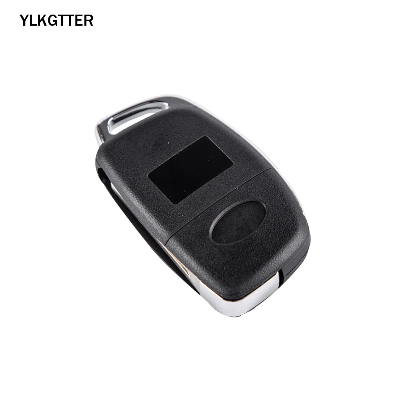 YLKGTTER 3 кнопки дистанционного ключа автомобиля для hyundai IX35 IX25 IX45 Elantra, Santa Fe Sonata 2013- с 433 МГц ID46 чип TOY40 лезвие