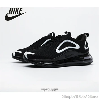 

Original Nike Air Max 720 Nike full palm air cushion rainbow mesh breathable Men's sports shoes size 40-45