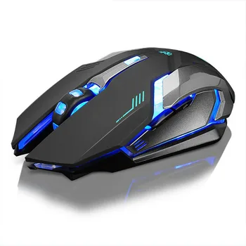 

Rechargeable Wireless Mice USB Optical Game Backlight Mouse 2.4GHz Wireless Gaming Mouse LED Light Silent Optical Mice Mouse