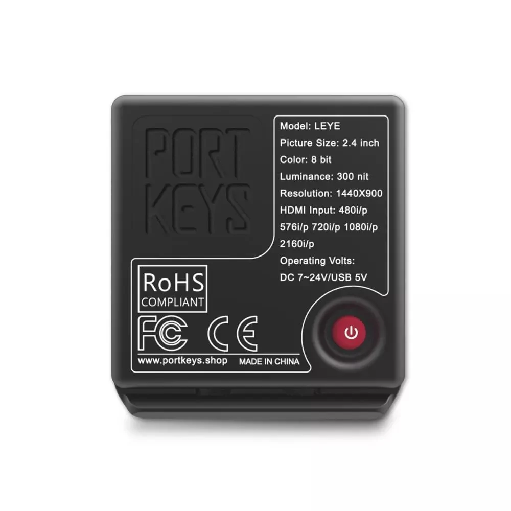 Новый портативный электронный видоискатель PortKeys LEYE 4K HDMI с ЖК экраном 2 4 дюймов