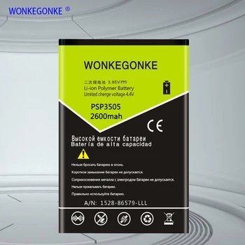 

WONKEGONKE for Prestigio Wize D3 PSP3505 DUO Battery High quality mobile phone battery with tracking number