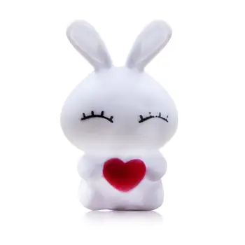 

Light Night Lamp Bedroom Cartoon Color Changing Party Rabbit Shaped LED Decoration LED LED for Children Gift Cute