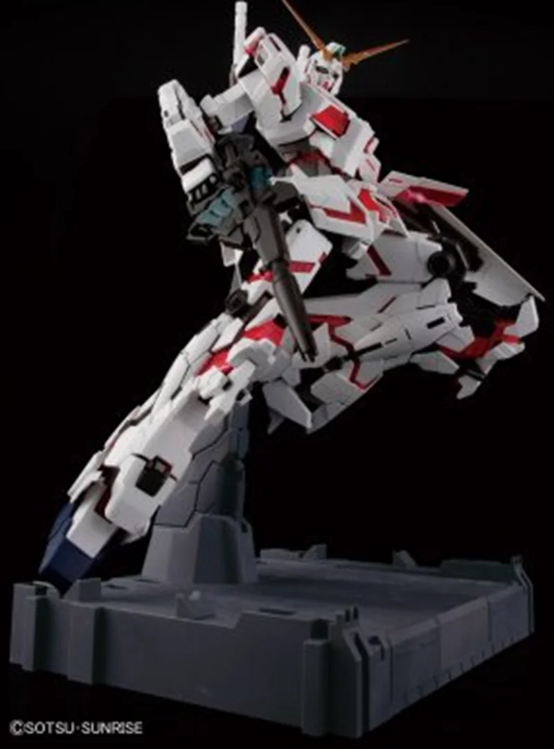 Bandai PG 1/60 единорог Gundam RX-0PVC Модель персонажа Детская кукла, игрушка