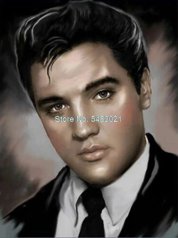 paint by number Elvis Presley paintings numbers rock coloring numbersElvis Guitar creativity needlework for adults | Дом и сад