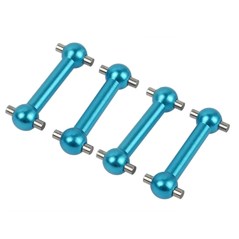 

4pcs Aluminum TT01 Dog Bone Drive Shaft Set for Tamiya TT-01 TT01E TT02/TT02D/TT02S/TT-02 1/10 RC Drift On-road Car Parts