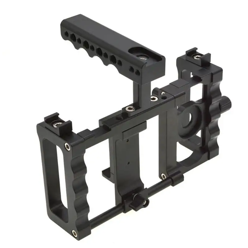 

Aluminium Alloy Handheld Rabbit Cage Stabilizer Mount Camera Accessories Camera head Mobile phone head