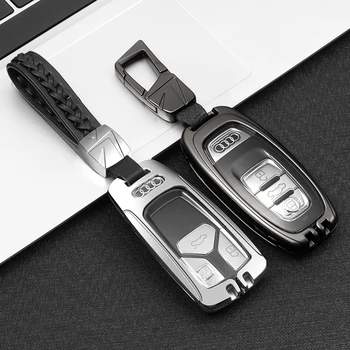 

PC + TPU car key cover box TPU car design key cover box Audi A4L A5 A6L A7 q5l Q7 keyless remote control