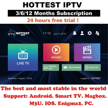 

Arabic French Portugal Polish German Italy Spain Netherlands Belgium Sweden UK US CA IPTV Subscription for Android TV Box M3U