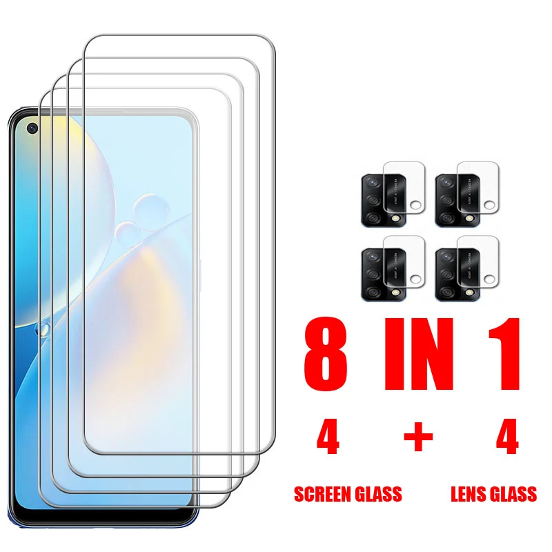 phone protector Tempered Glass For OPPO A74 4G/5G Screen Protector Glass For OPPO A 74 A74 5G Camera Lens Film OPO OPP OPPOA74 4G Phone Cover phone tempered glass