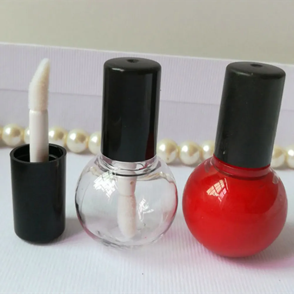 

5Pcs/lot 5ml Light Bulb Shape Empty Lip Gloss Tube Mini Refillable Lip Balm Bottles Cosmetic Containers Wholesales