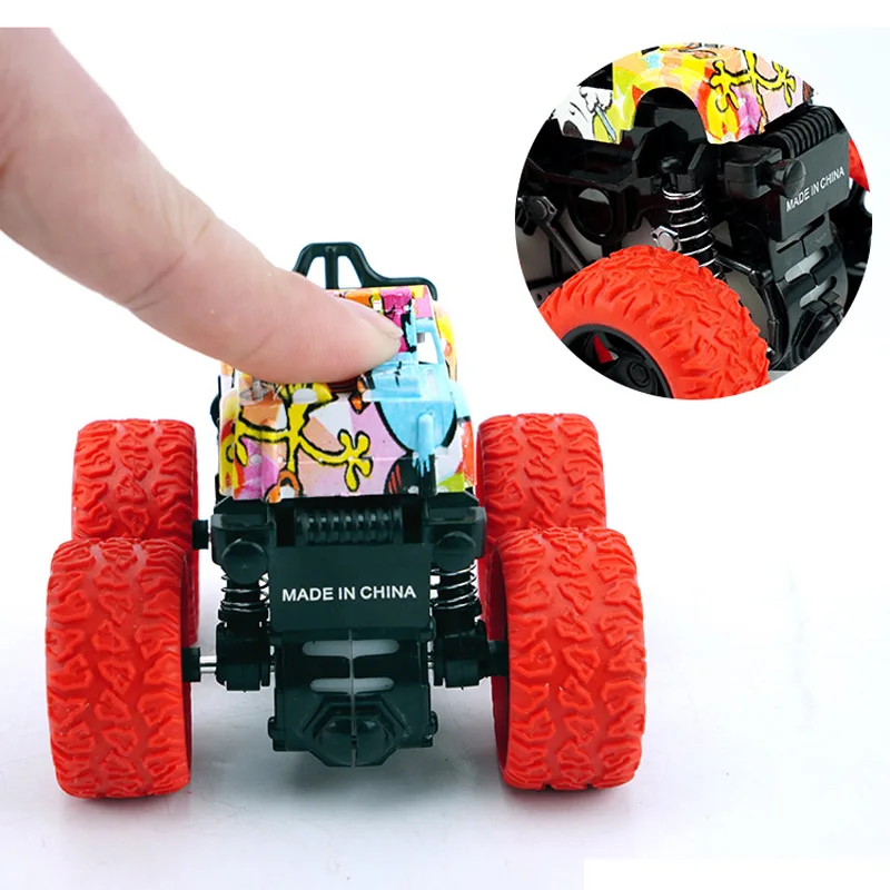Tanie Wycofać pojazdy dziecięce zabawki Mini samochód bezwładnościowy terenowy odporny na