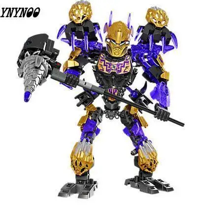 72 шт. Биохимический воин BionicleMask светильник Bionicle Onua Terak строительный блок