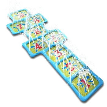 

Summer Hopscotch Courtyard Accessories Water Sprinkler Inflatable Toy Pool Children Game Mat Outdoor Fun Number Spray Playing