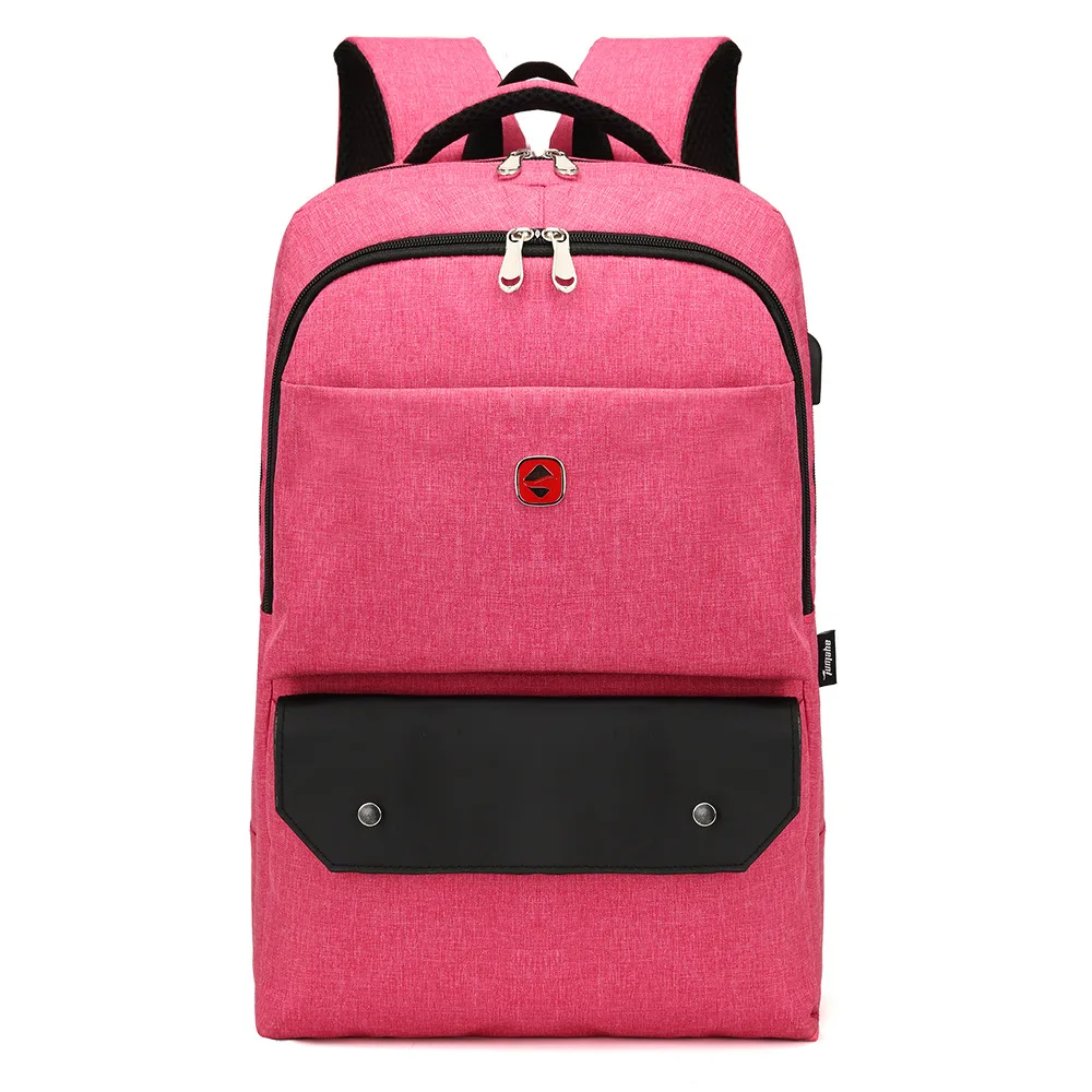 

2019 New Style Business Backpack Computer Bag USB Charging Port Outdoor Travel Bag Students Book