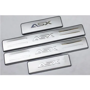 

For Mitsubishi ASX 2011-2019 Stainless Steel Scuff Plate Door Sill Welcome Pedal Car-Styling Accessories 4pcs Car styling