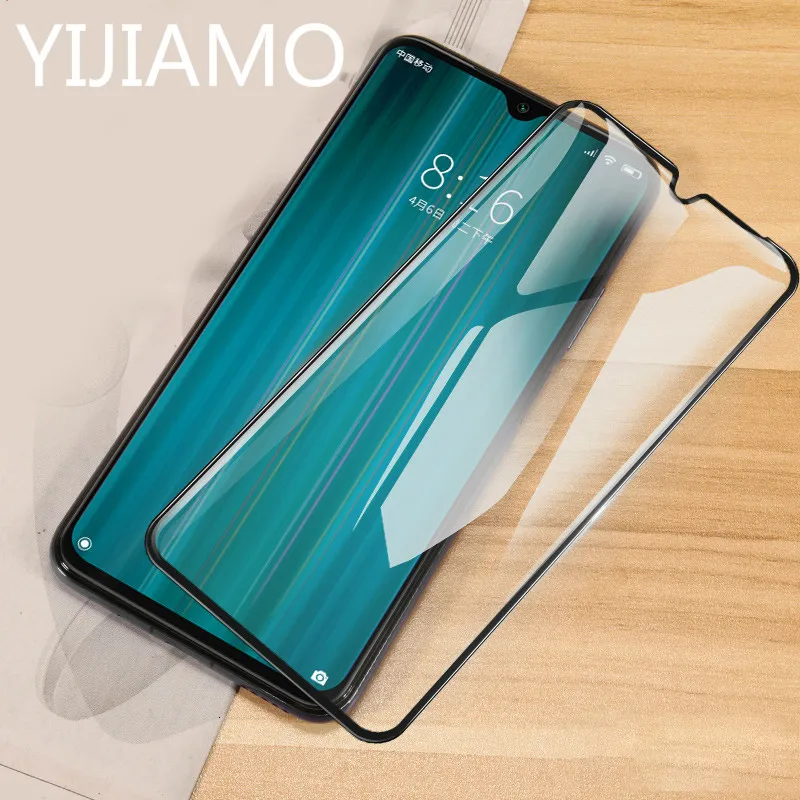 Защитное стекло для Xiaomi Redmi Note 8 Pro Global закаленное полное покрытие | Мобильные