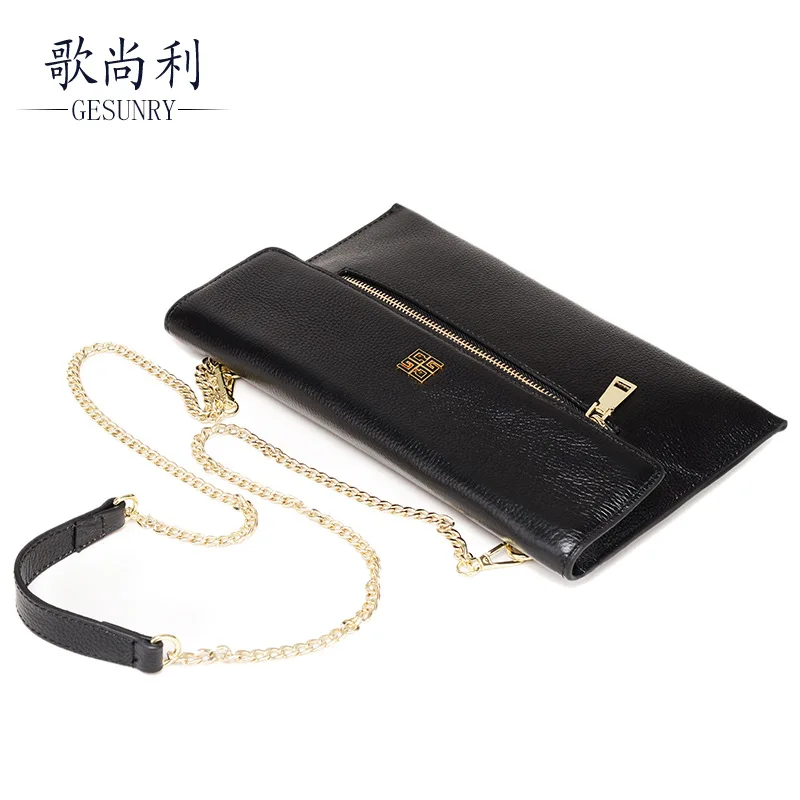 

Women's Leather Bags First Layer Cowhide Messenger Bag New Style Full-grain Leather Messenger Bag Versatile Women's Handbag