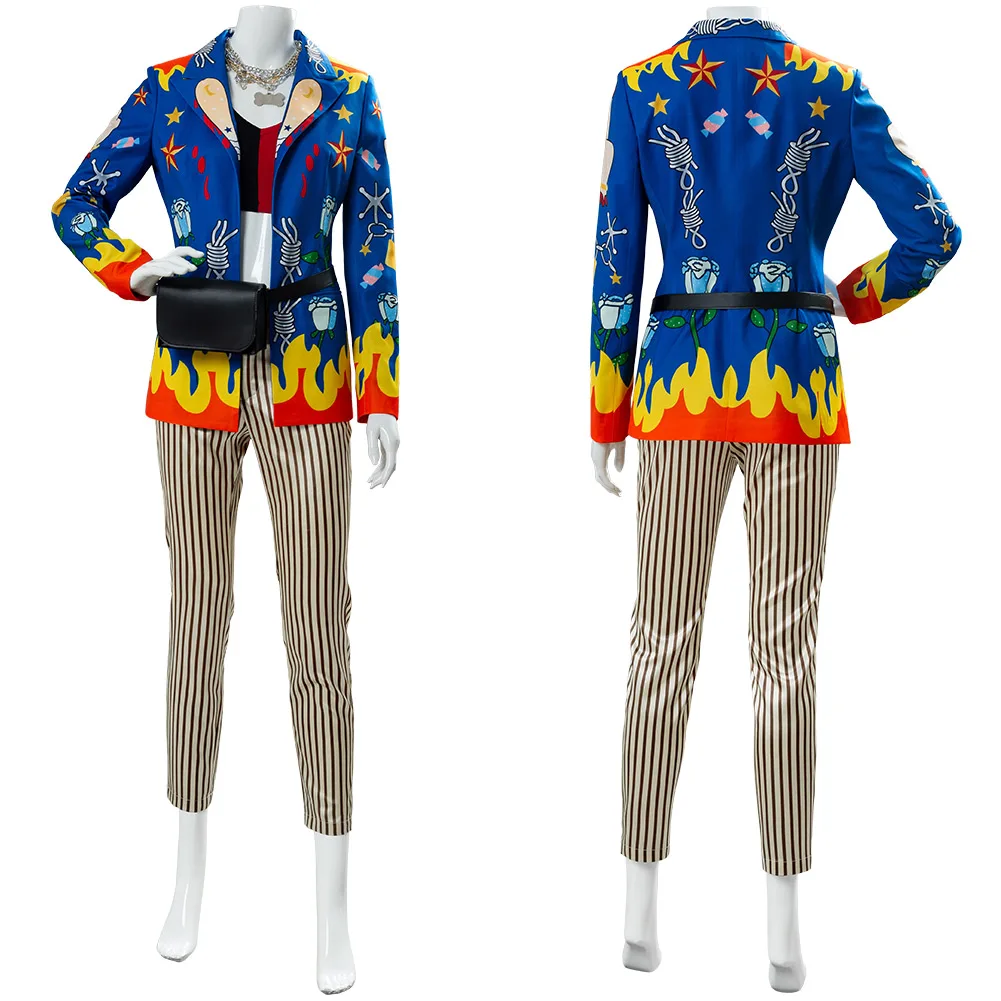 Костюм для косплея Харли Квинн птицы добычи 2 и потрясающая эмансипация одного COS