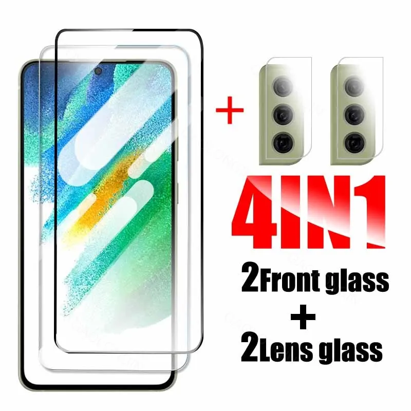 

tempered glass for samsung galaxy s21 fe camera protective glass samsun s20 fe s21fe s20fe s 21 20 G990B G781B screen protector