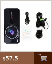 T11 ADAS Dash Cam 9,66 дюймов ips Touch WDR Автомобильное зеркало заднего вида DVR камера 1080p 720p двойной объектив вождения видео рекордер