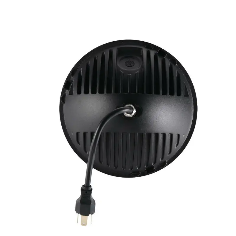 7 дюймов черные круглые светодиодные фары герметичные направленного света для Jeep