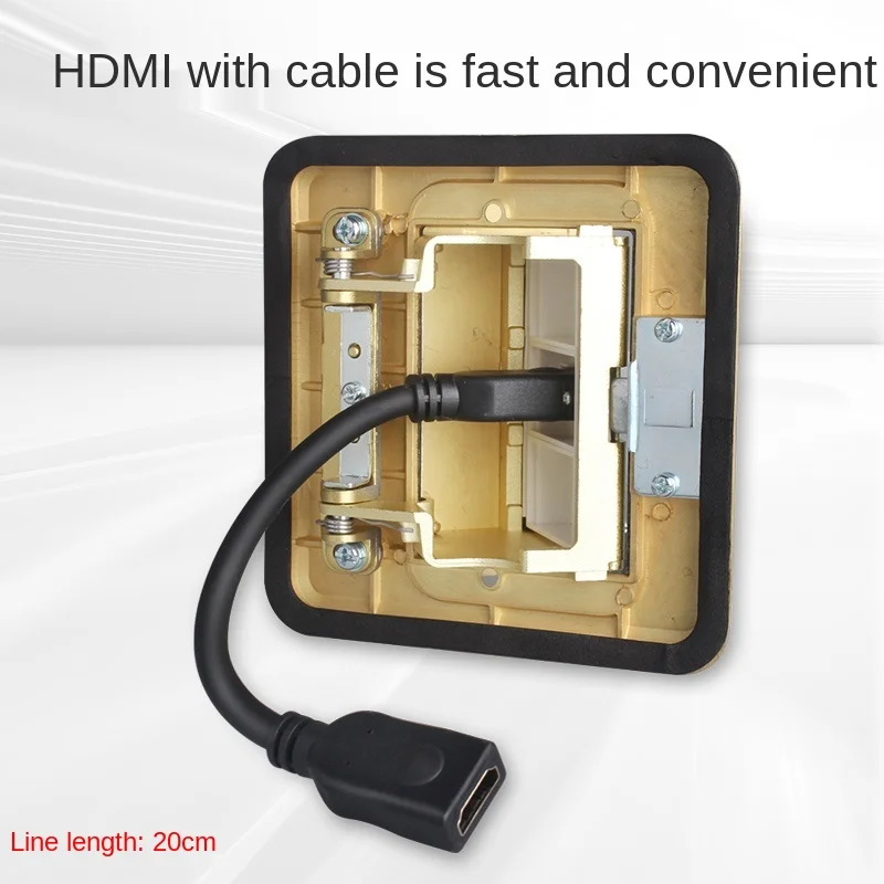 dourado para tv digital com cabo 4k 02