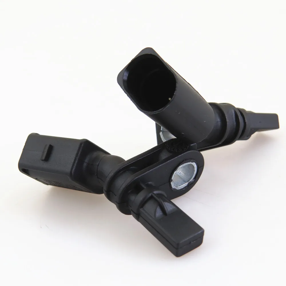 FHAWKEYEQ 1 Pair 4WD Car Front Left Right ABS Wheel Speed Sensor For VW Polo 6R 6C 9N A2 WHT 003