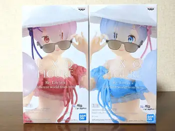 

Original Banpresto Re: Life in a different World From Zero EXQ Rem Action Figure Figurals Model Dolls Brinquedos