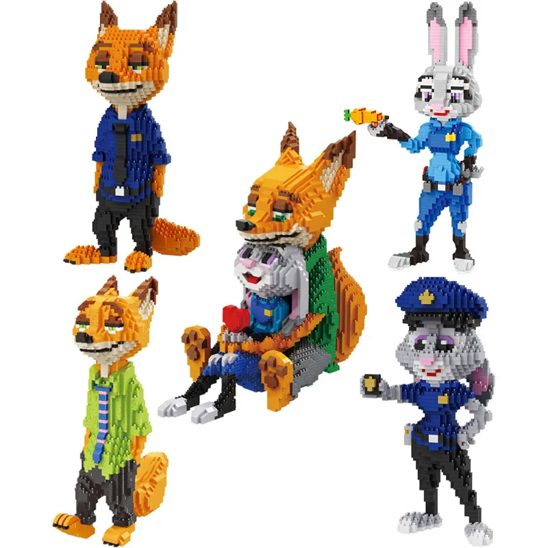 

Balody 16026 Nick Judy Assembled Small Particles of Diamond Building Blocks Five-Modeling DIY Model Toy on Behalf