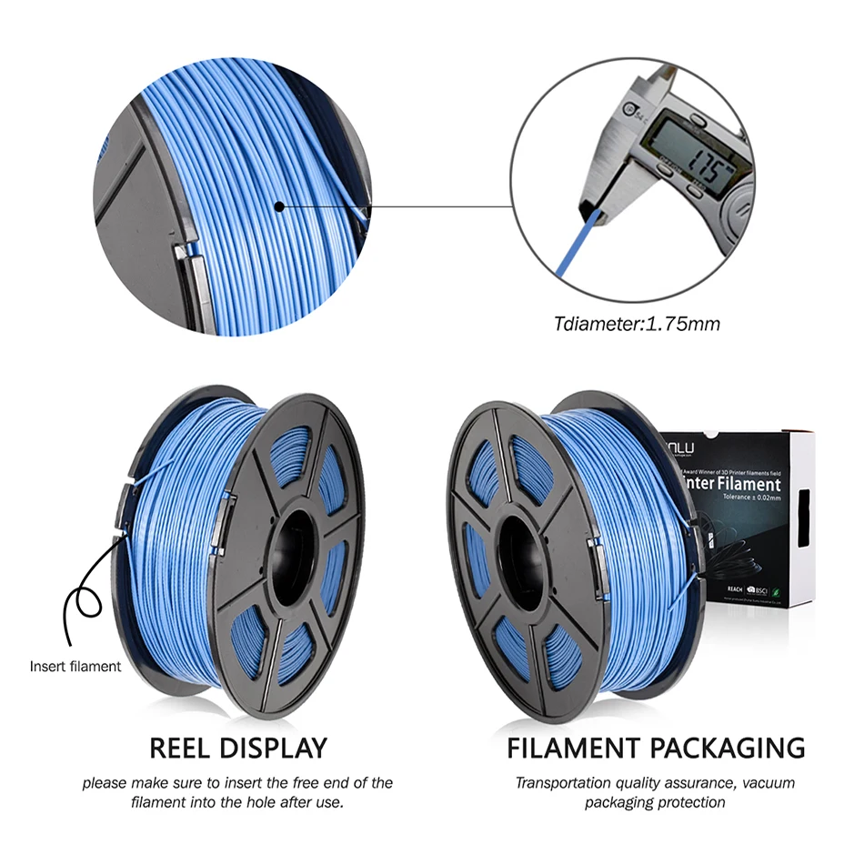 3D Printer Filament PLA Filament Glow In Dark 1.75MM 1kg Spool Low Shrinkage 3D Printing Filament For Children Scribble