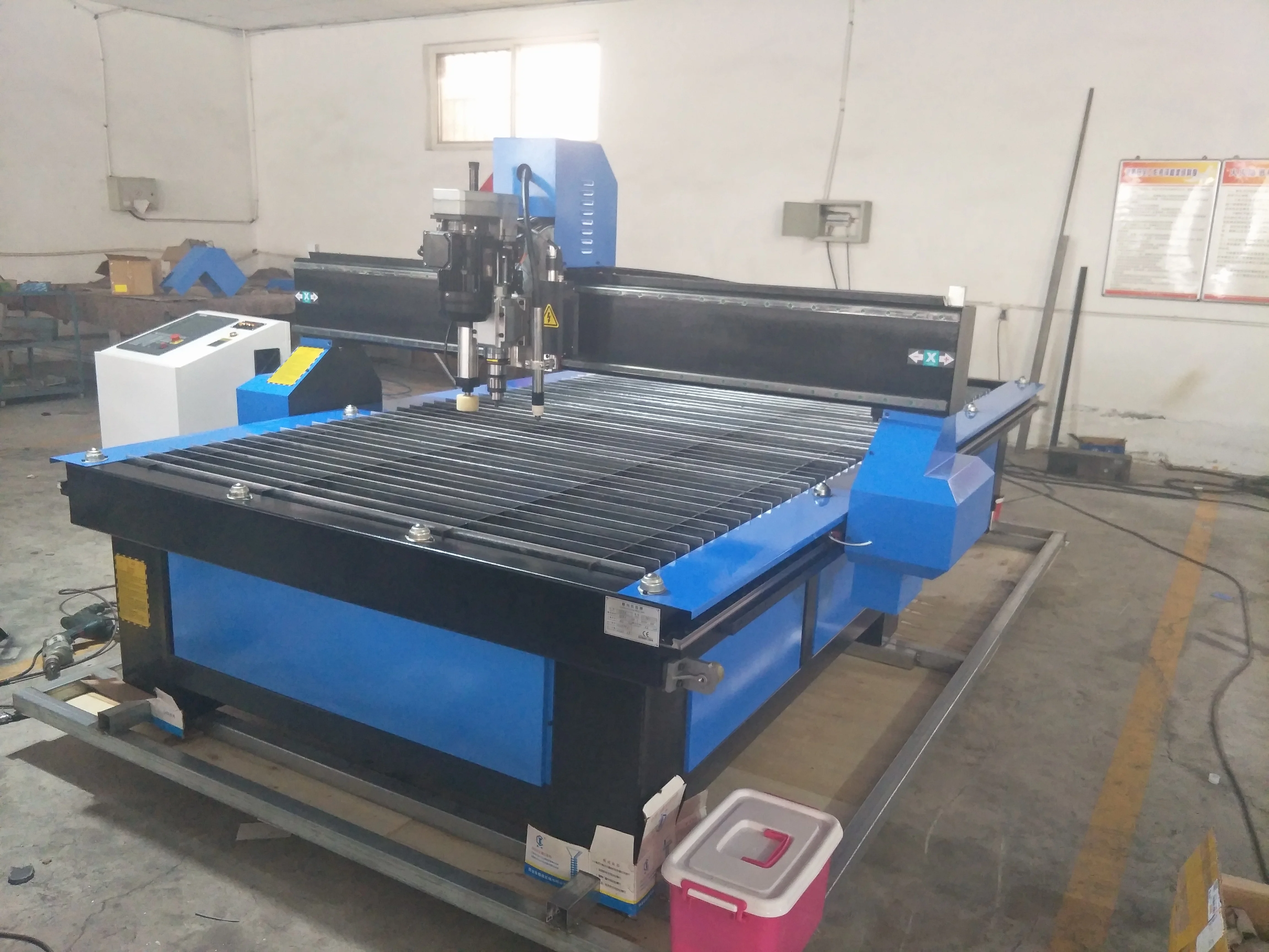 Плазменные металлические резаки CE воздуховод CNC плазменный резак/1530 станок плазменной резки с ЧПУ стол для резки