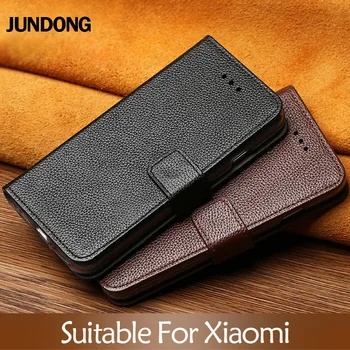 

Flip Case For Xiaomi Mi 8 9 9se 9T A1 A2 A3 lite Max 3 Mix 2s 3 Y3 Poco F1 Litchi Grain Cover For Redmi Note 4X 5 6A 7 7A 8 Pro