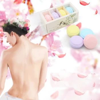 

Set of 4 Bath Salt Balls-with Essential Oil, Salt, Shea Butter-Luxurious Body for Smooth and Smooth Skin