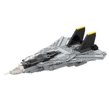 

690Pcs DIY MOC Small Particle Modern Military Fighter Model Building Kit Construction Toy Gift For Children Adults